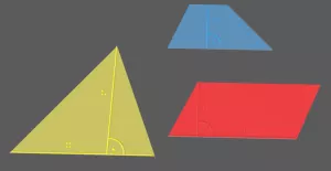 Entdeckendes: Dreieck, Parallelogramm und Trapez (Flächenberechnung) (3mf-Datei)