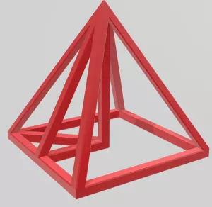 Entdeckendes: Kantenmodell Pyramide 2 — Pythagoras (zip-Datei)