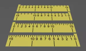 Entdeckendes: Lineal (15 cm) (zip-Datei)