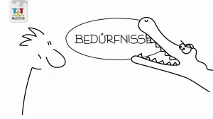 Video: Gewaltfreie Kommunikation mit Mirko und Cora | Ärger - was macht dieses Krokodil in meinem Kopf?