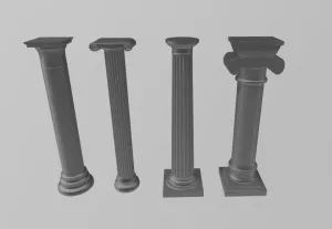 Entdeckendes: roman column set (zip-Datei)
