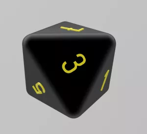 Entdeckendes: 8 sided dice (normal font) Version 2 (zip-Datei)