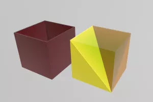 Entdeckendes: derivation volume of the pyramid (stl-Datei)