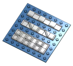 Entdeckendes: Legebrett für Muster und Ornamente — Linien (zip-Datei)