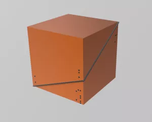 Entdeckendes: pythagorean theorem — line segment on a cube 2 (zip-Datei)