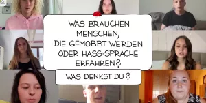 Video: Mobbing und Hass-Sprache | Was brauchen Menschen, die gemobbt werden oder Hass Sprache erfahren?