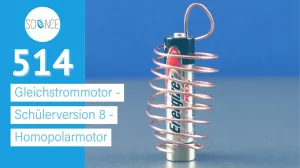 Video: Gleichstrommotor | Homopolarmotor | Schülerversion 8