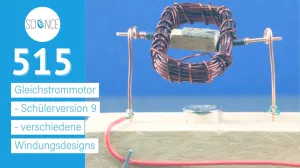 Video: Gleichstrommotor | verschiedene Windungsdesigns | Schülerversion 9