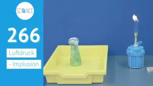Video: Implosion durch Luftdruck
