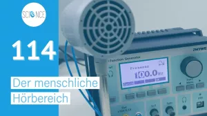 Video: Menschliche Hörbereich mithilfe eines Tonfrequenzgenerators