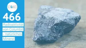 Video: Radioaktivität von Columbit - natürliches Mineral