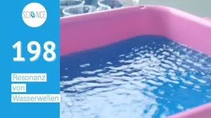 Video: Resonanz von Wasser in einer Wanne