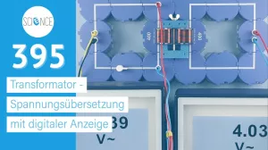 Video: Transformator | Spannungsübersetzung mit digitaler Anzeige
