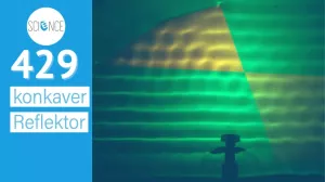 Video: Wasserwelle | konkaver Reflektor