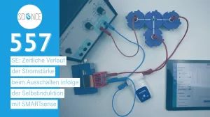 Video: Zeitlicher Verlauf der Stromstärke beim Ausschalten infolge der Selbstinduktion mit SMARTsense