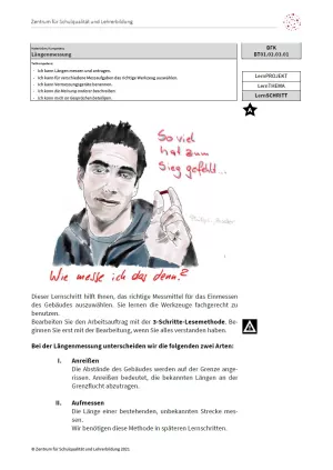 Arbeitsblatt: Längenmessung (Niveau A | PDF)