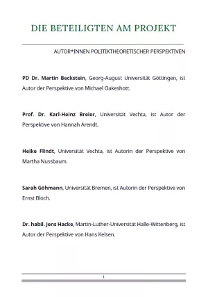 Sonstiges: TWIND Politische Bildung | Die Beteiligten am Projekt | Liste der Autoren