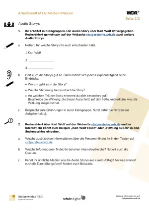 Entdeckendes: Modul M: Medienreflexion: Digitales Storytelling analysieren