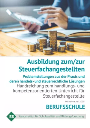 Unterrichtsplanung: Handreichung „Ausbildung zum/zur Steuerfachangestellen“ (2025)