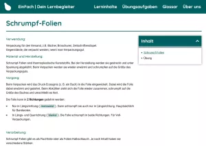 Webseite: Schrumpf-Folien