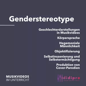 Bild: Genderstereotype