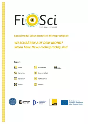 Arbeitsblatt: Mehrsprachigkeit und Falschinformation | „Waschbären auf dem Mond?“