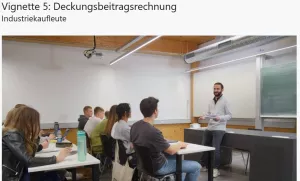 Webseite: Förderbezogene Diagnostik / förderbezogenes Diagnostizieren in heterogenen Klassen: Videovignette 5: Deckungsbeitragsrechnung | Industriekaufleute