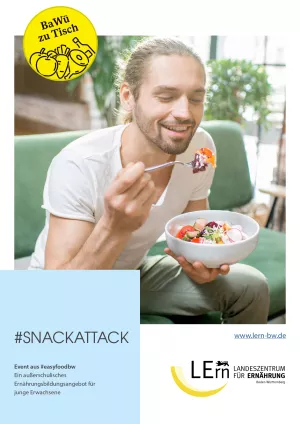 Broschuere: #snackattack | Ein außerschulisches Ernährungsbildungsangebot für junge Erwachsene