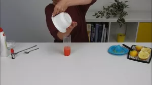 Entdeckendes: Bubblande citronexperiment | Experiment