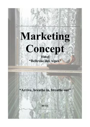 Unterrichtsbaustein: 9.2 Marketingkonzept Schülerbeispiel englisch