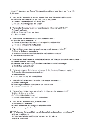 Lernkontrolle: Modul 1 | Einführung in die Grundlagen | Quiz