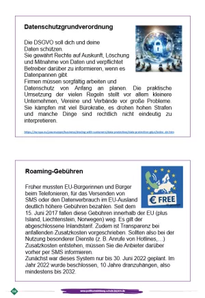 Unterrichtsbaustein: Europa ganz nah | Karten