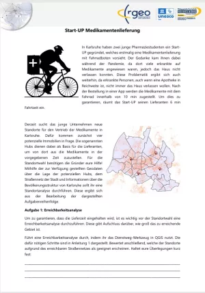 Arbeitsblatt: Arbeitsblatt: Standortanalyse mit QGIS (Medikamenten-Startup)