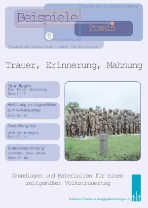 Handreichung: Trauer, Erinnerung, Mahnung (pädagogische Handreichung)