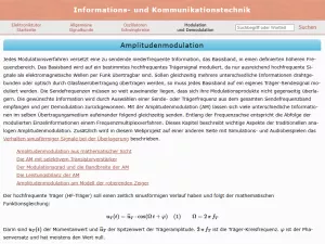Webseite: Amplitudenmodulation