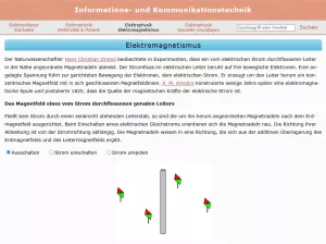 Webseite: Elektromagnetismus