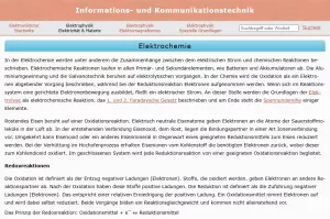 Webseite: Elektrochemie