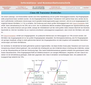 Webseite: Class-AB-Transistor-Serien-Gegentaktverstärker