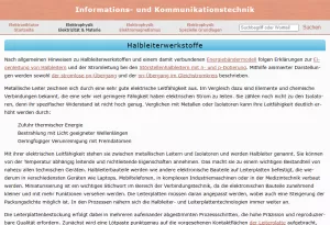 Webseite: Halbleiterwerkstoffe