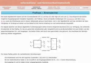 Webseite: Flipflops - Binärspeicher