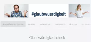 Unterrichtsbaustein: Online-Check: Glaubwürdigkeit im Internet prüfen