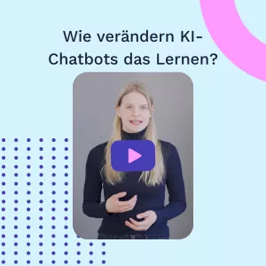 Video: Wie verändern KI-Chatbots das Lernen?