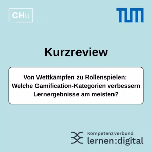 Unterrichtsplanung: Von Wettkämpfen zu Rollenspielen: Welche Gamification-Kategorien verbessern Lernergebnisse am meisten?