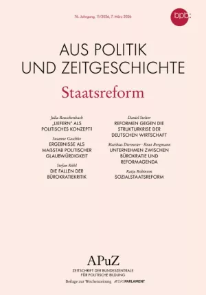 Text: Staatsreform
