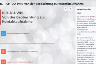 Interaktion: mooveBS Ernährung und Hauswirtschaft
