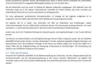 Handreichung: Projekt tablet2BFS | Materialien 1. Schuljahr Mathematik (ZIP-Datei)