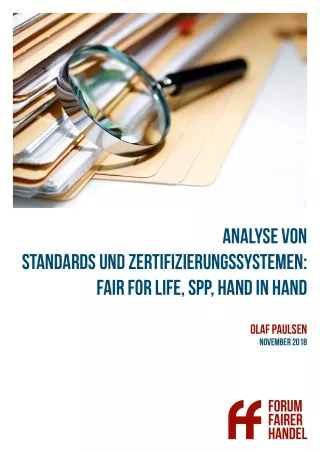 Unterrichtsbaustein: Analyse von Standards und Zertifizierungssystemen