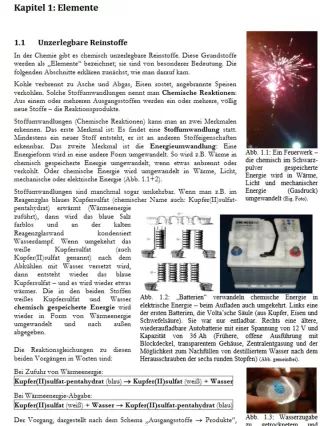 Kurs: Chemie im Distanzunterricht, Band 2: Elemente, Periodensystem, Atombau