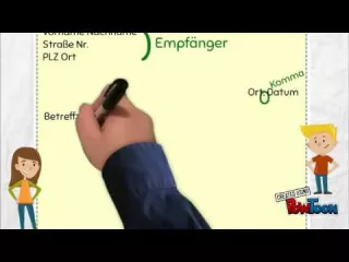 Video: (Offiziellen) Brief verfassen