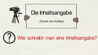 Video: Inhaltsangabe (Zweck und Aufbau)